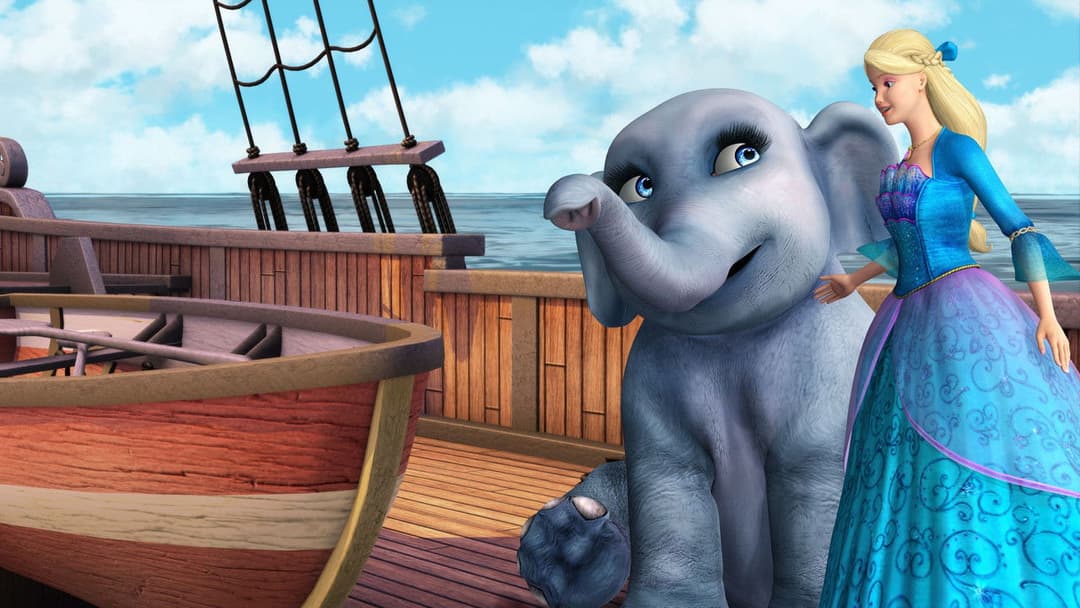 Barbie als Prinzessin der Tierinsel backdrop 5