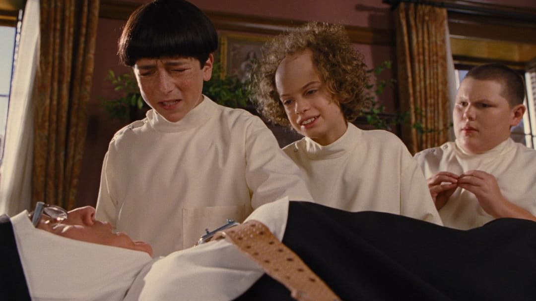 Die Stooges - Drei Vollpfosten drehen ab backdrop 15