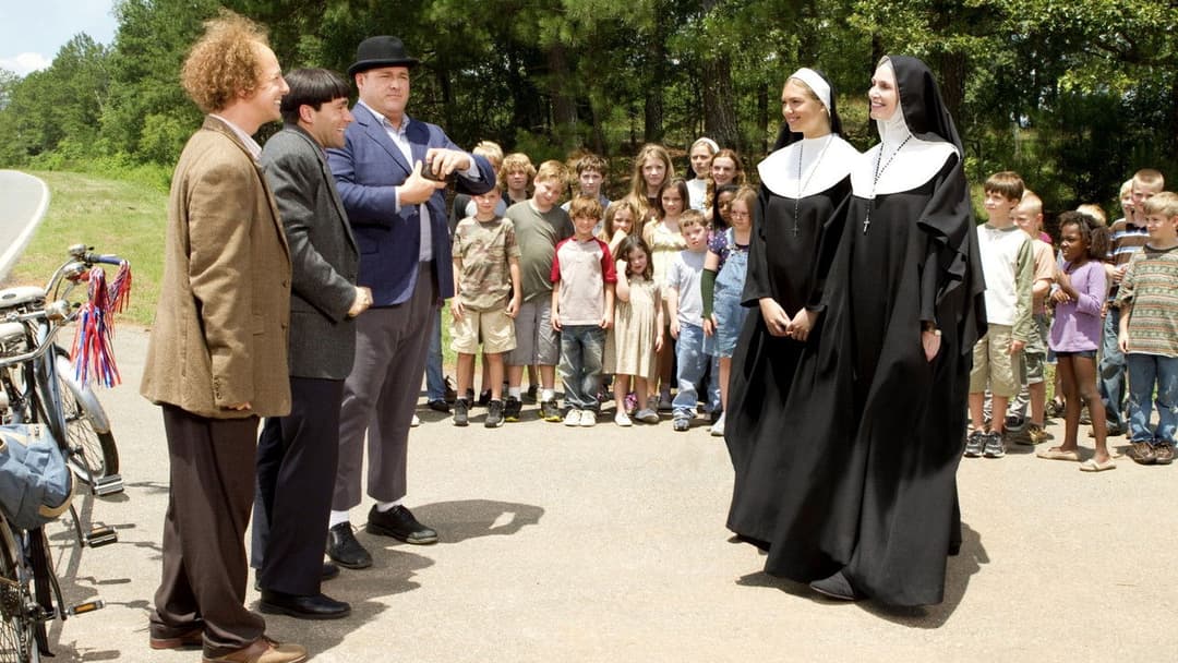 Die Stooges - Drei Vollpfosten drehen ab backdrop 14