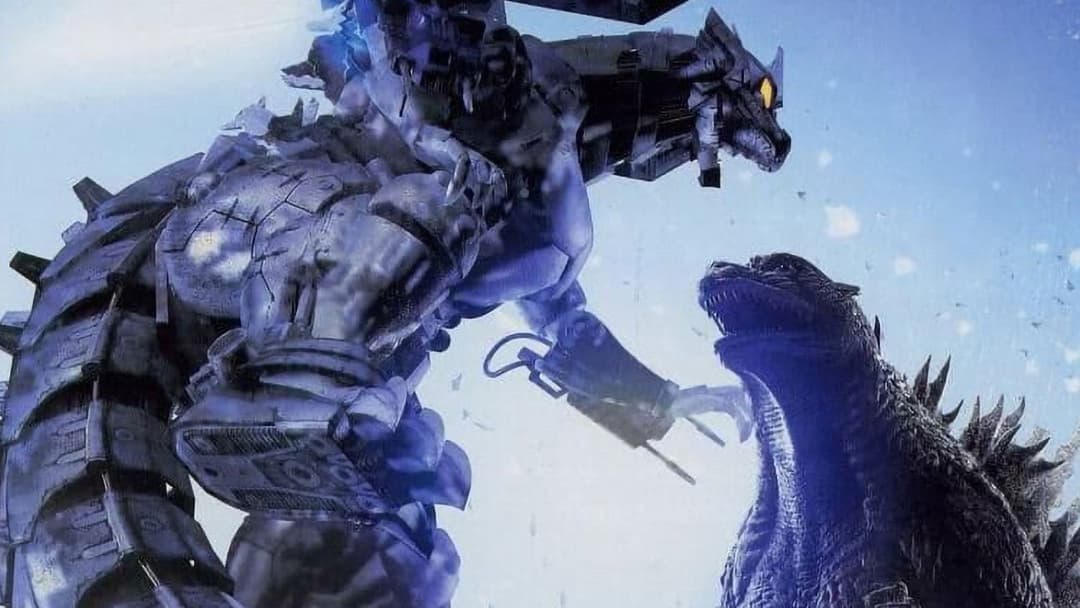 Godzilla Against MechaGodzilla backdrop 7