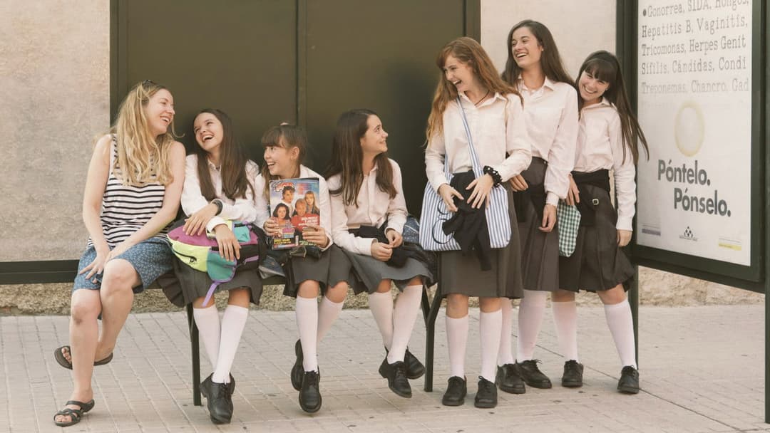 Schoolgirls backdrop 14