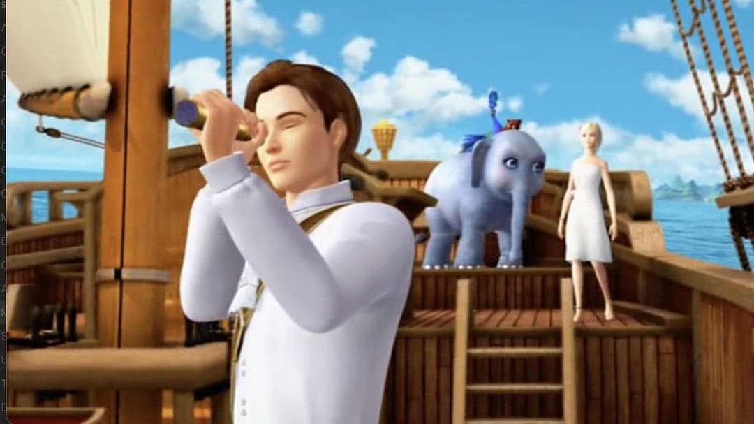 Barbie als Prinzessin der Tierinsel backdrop 7