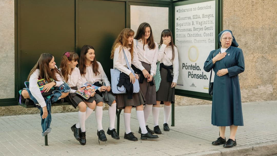 Schoolgirls backdrop 13