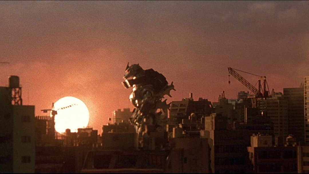 Godzilla Against MechaGodzilla backdrop 13