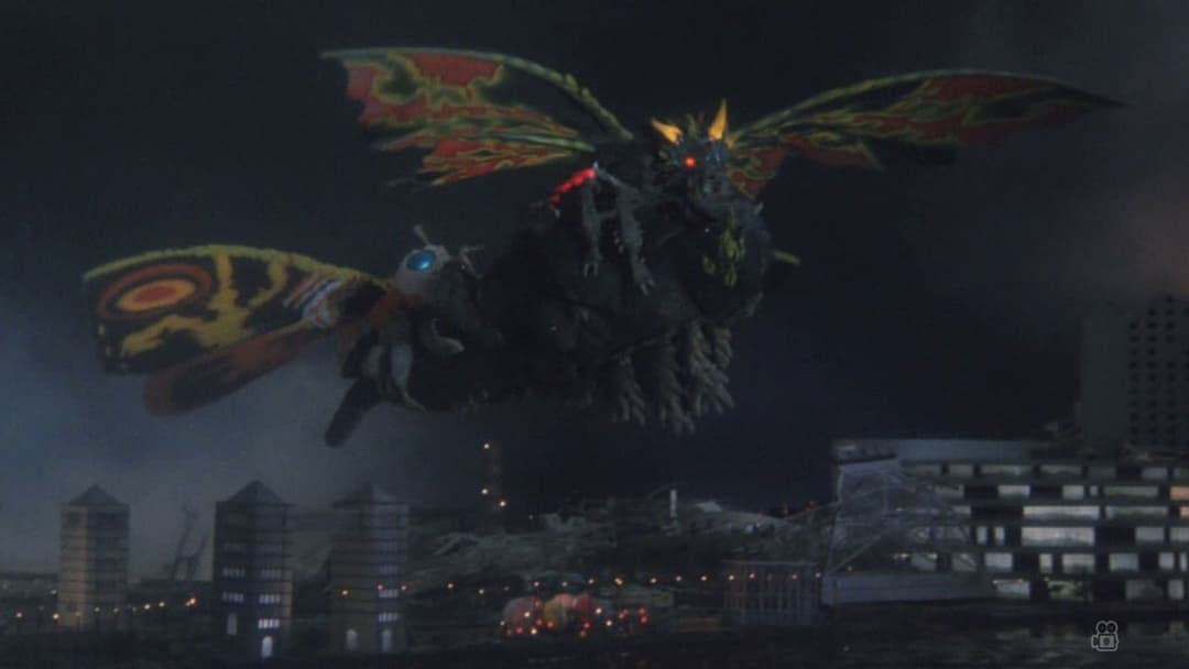 Godzilla vs. Mothra backdrop 7