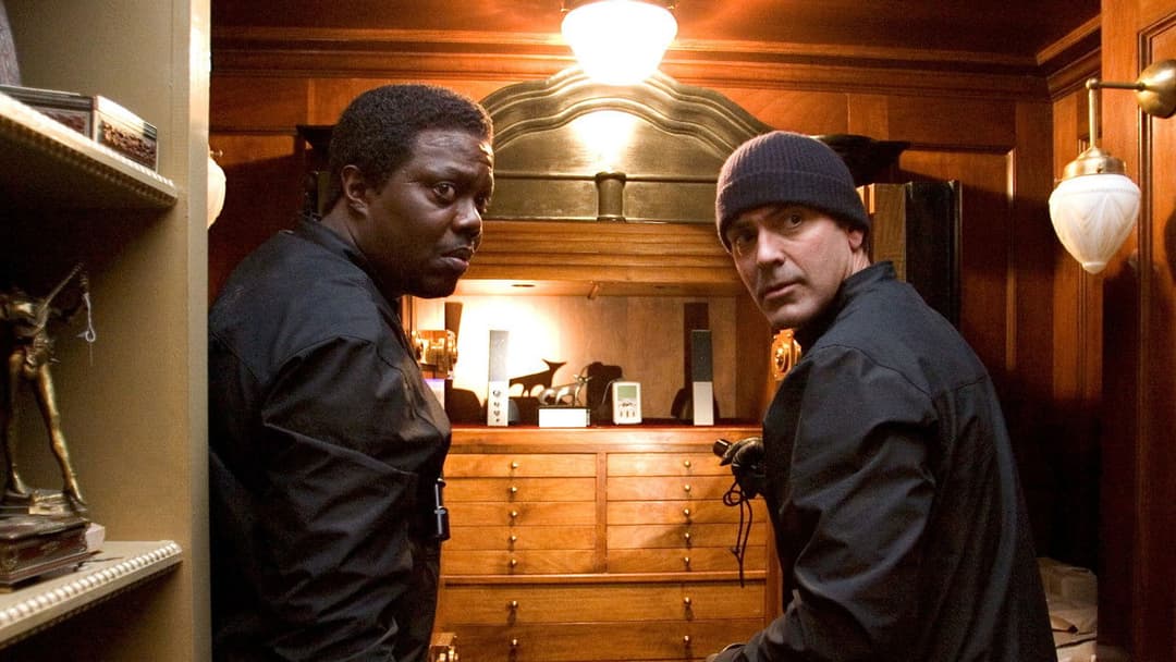 Дванадцять друзів Оушена backdrop 12