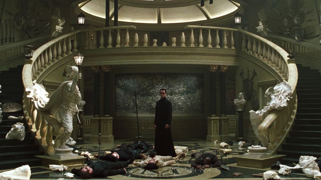 The Matrix Reloaded backdrop 4