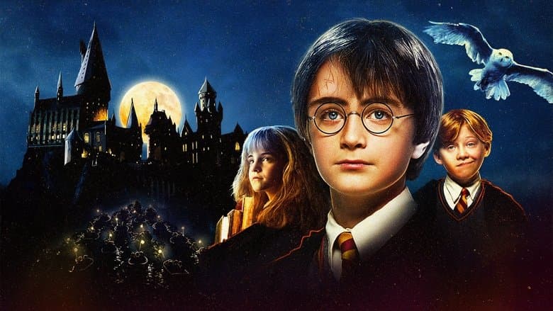 Harry Potter und der Stein der Weisen - movie backdrop logo